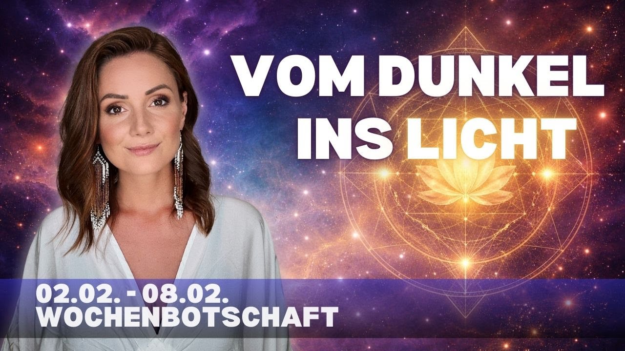 Vom Dunkel ins Licht 02.02. - 08.02. Wochenbotschaft Tarot Kartenlegung