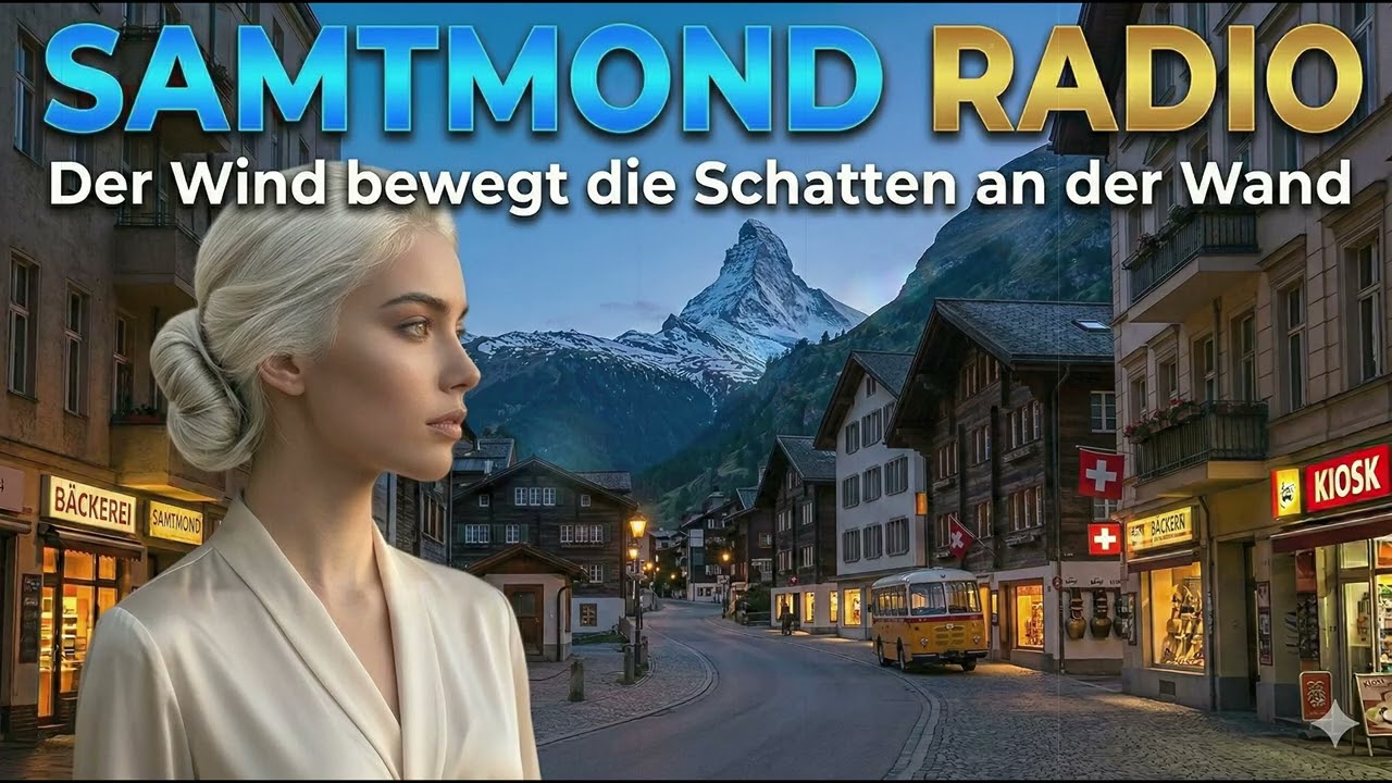 Der Wind bewegt die Schatten an der Wand - 🌙 Modern German Downtempo | Samtmond Radio