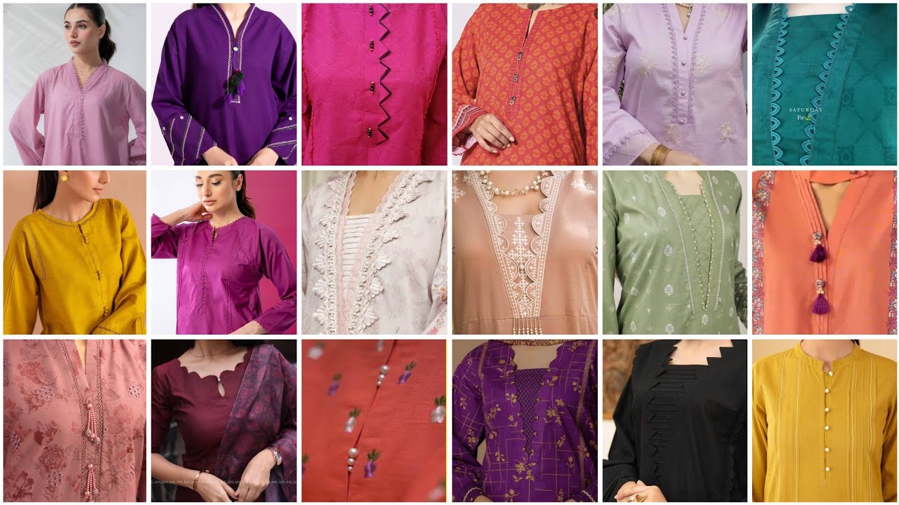 Top 50 New Kurti Gala design ideas 2026 For Winter/Neck design For Kameez/Blouse Design/Gala Design 
