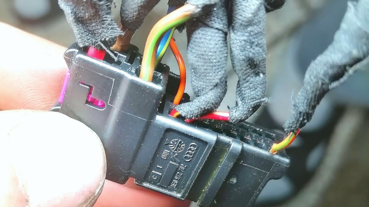 Uszkodzona wiązka Audi A4 B6, niedziałające szyby, problem z zamkiem centralnym, zrób to sam