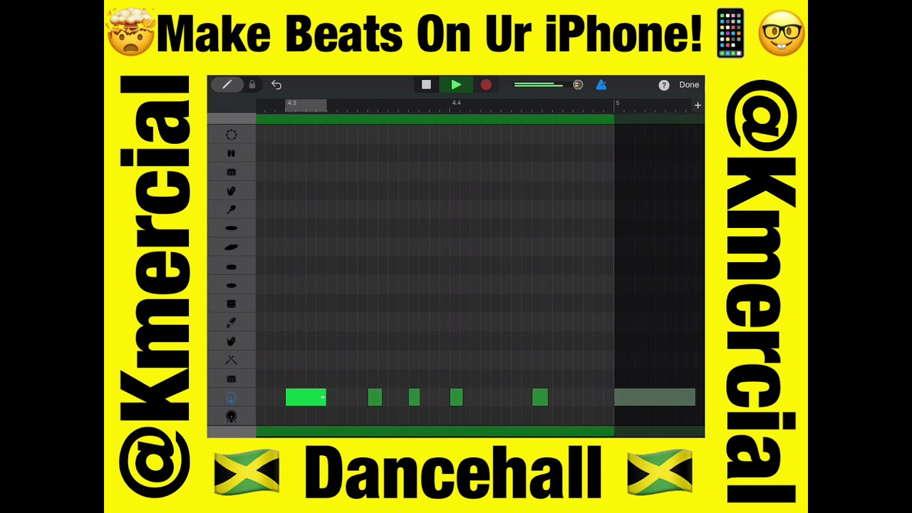 Making Dancehall Riddims on iPhone 📱🤯
