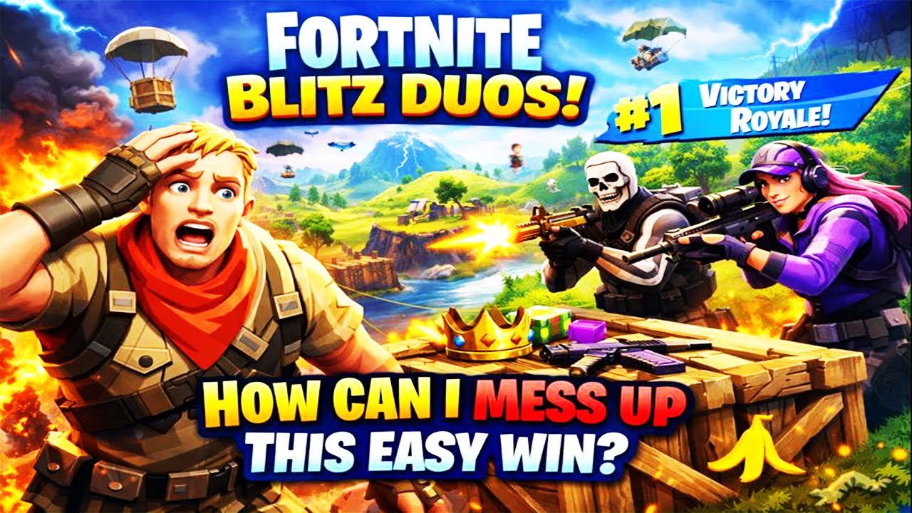 КАК Я ВСЁ ЭТО ИСПОРТИЛ?*БЛИЦ В FORTNITE*