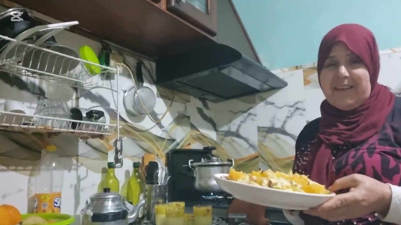 فطورن البسيط  تحلية رمضانيةملية باطاقة سهلة