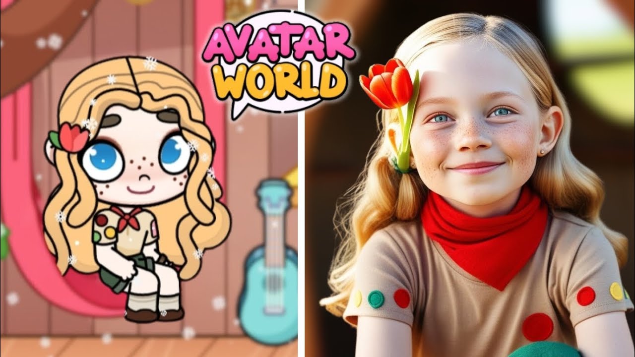 AVATAR WORLD CHARACTERS VS REAL LIFE 🩷 PART 3