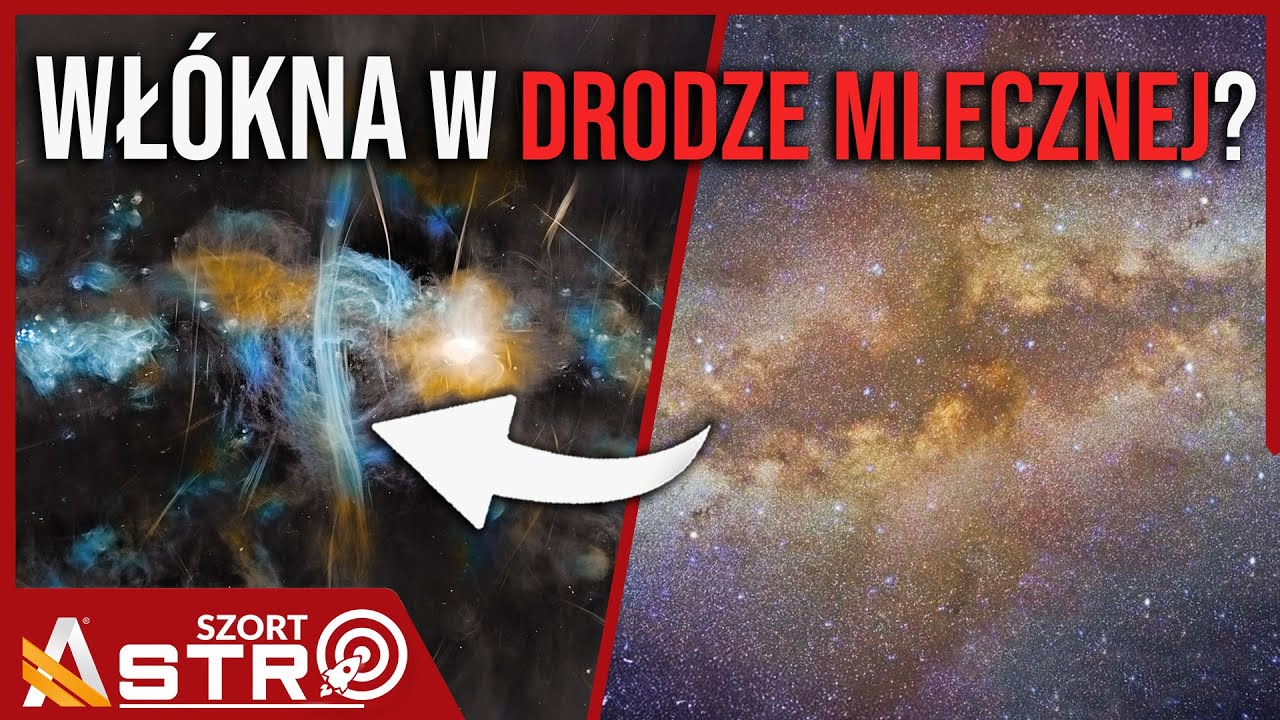 Setki prostych włókien w centrum Drogi Mlecznej. Czym są te struktury? - AstroSzort