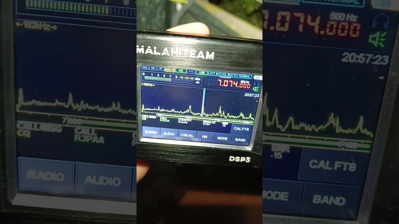 ft8 на приемник малахит dsp3