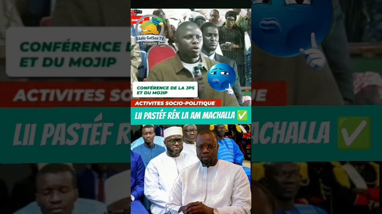 Ngagne Demba Tour&eacute; &agrave; Ousmane Sonko