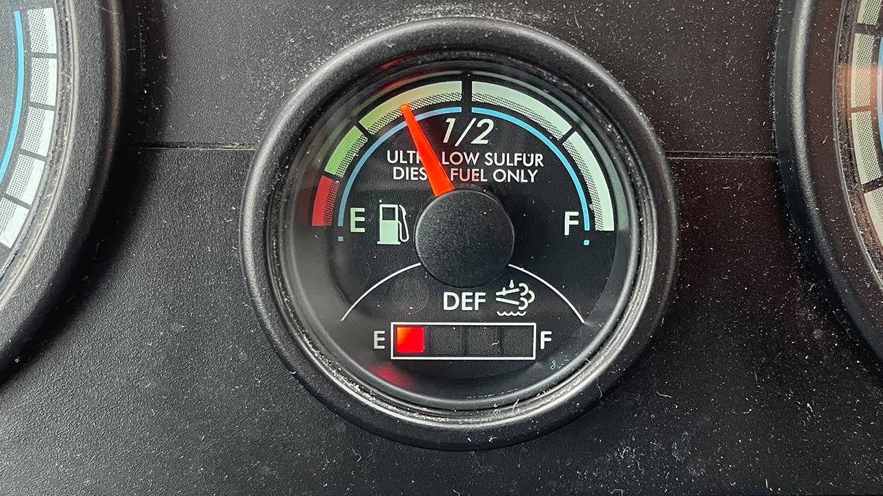 DEF red light truck doesnt start