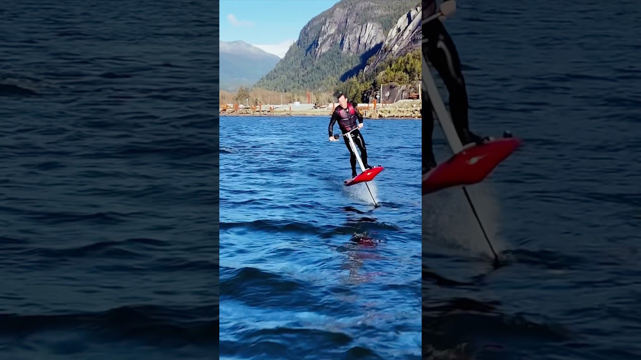 When you give the Efoil with the most control, the most power, you get a really fun machine!