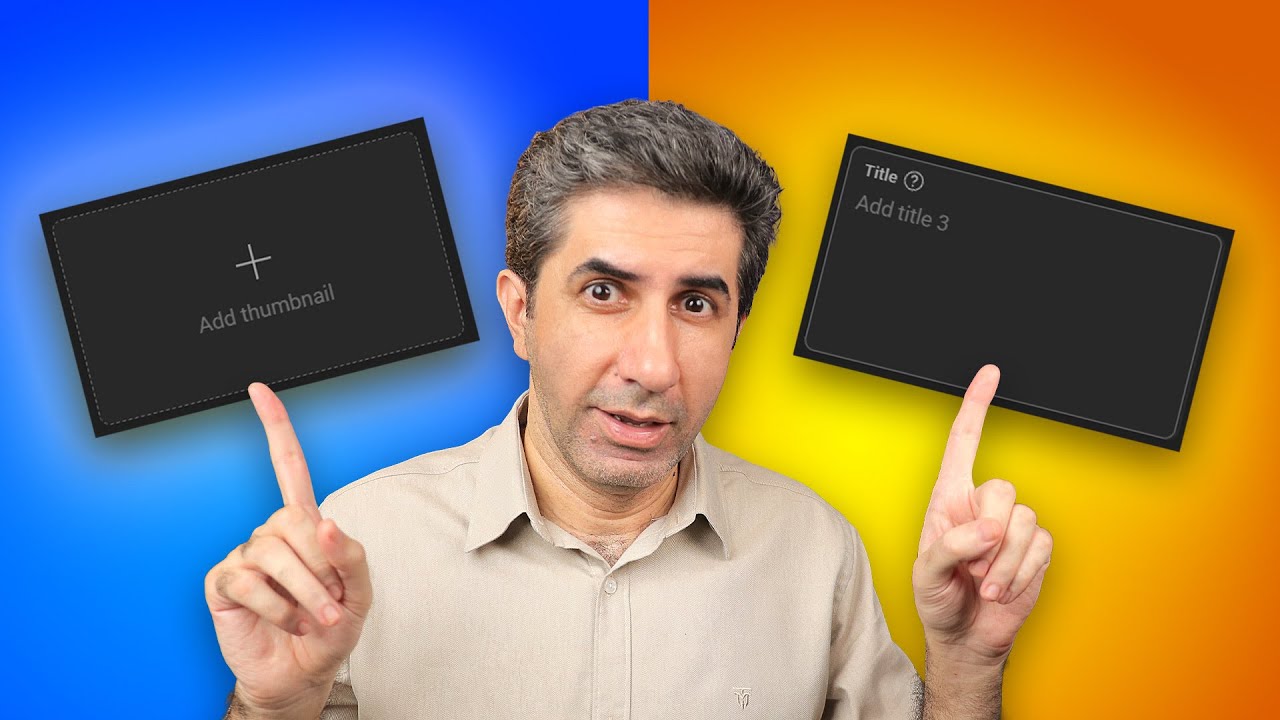 قابلیت جدید تست تیتر و تامنیل در یوتیوب: فوق‌العاده ولی نه برای کانال های کوچک!