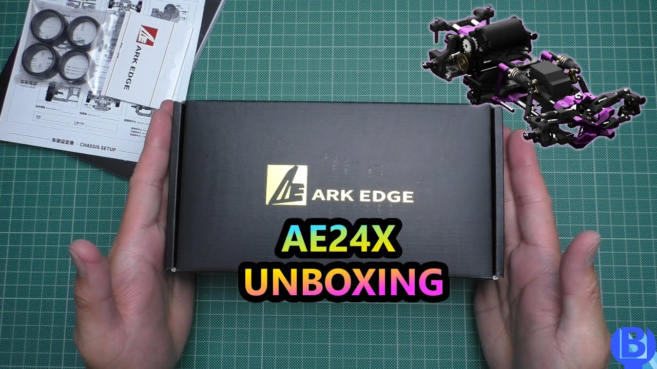 [Unboxing] Ark Edge AE24X 1/24 RWD Drift RC Car Chassis