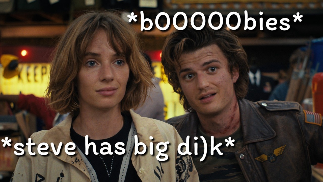 Steve and Robin being COMEDIC DUO in Stranger Things