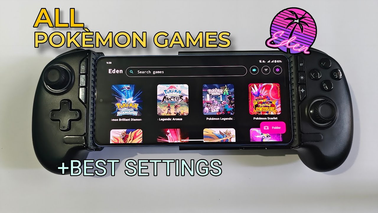 All switch pokemon games on Android | eden emulator test
