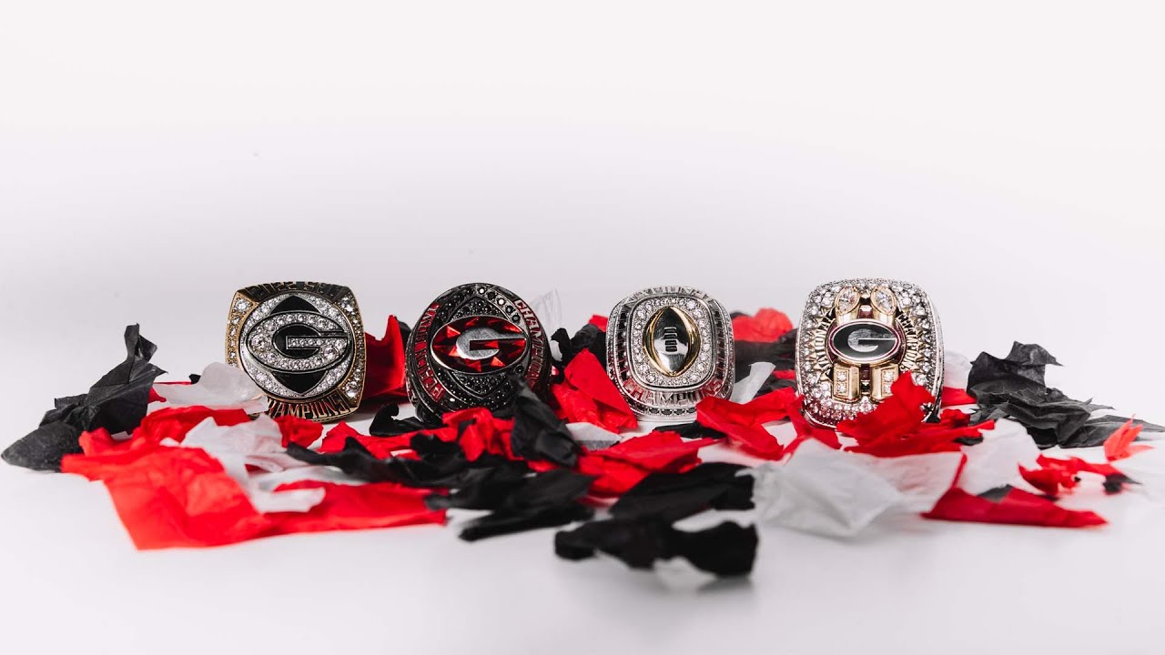 The Making of Georgia Football's 2022 Back-To-Back National Championship Rings