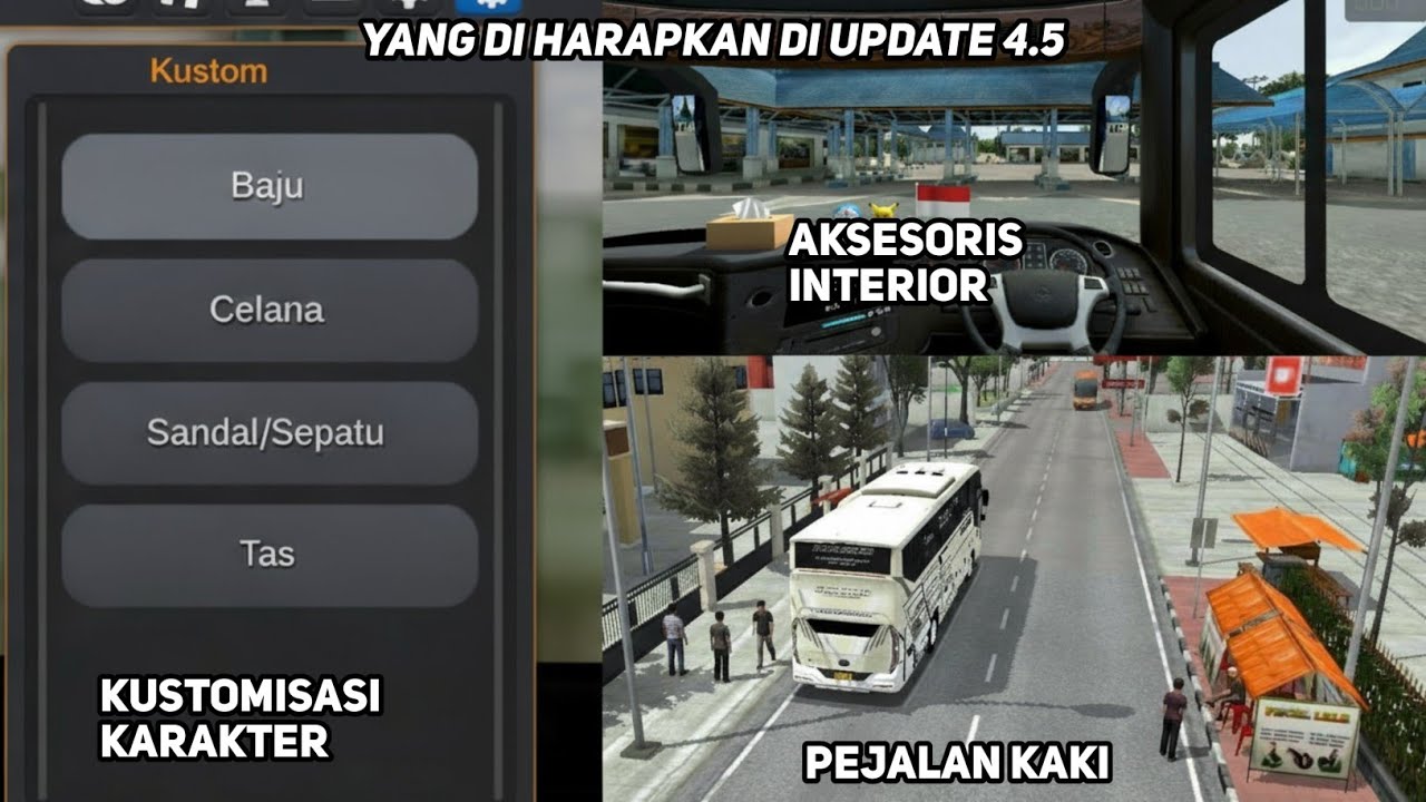 Fitur Dan Map Baru Yang Mungkin Hadir Di Update Bussid 4.5