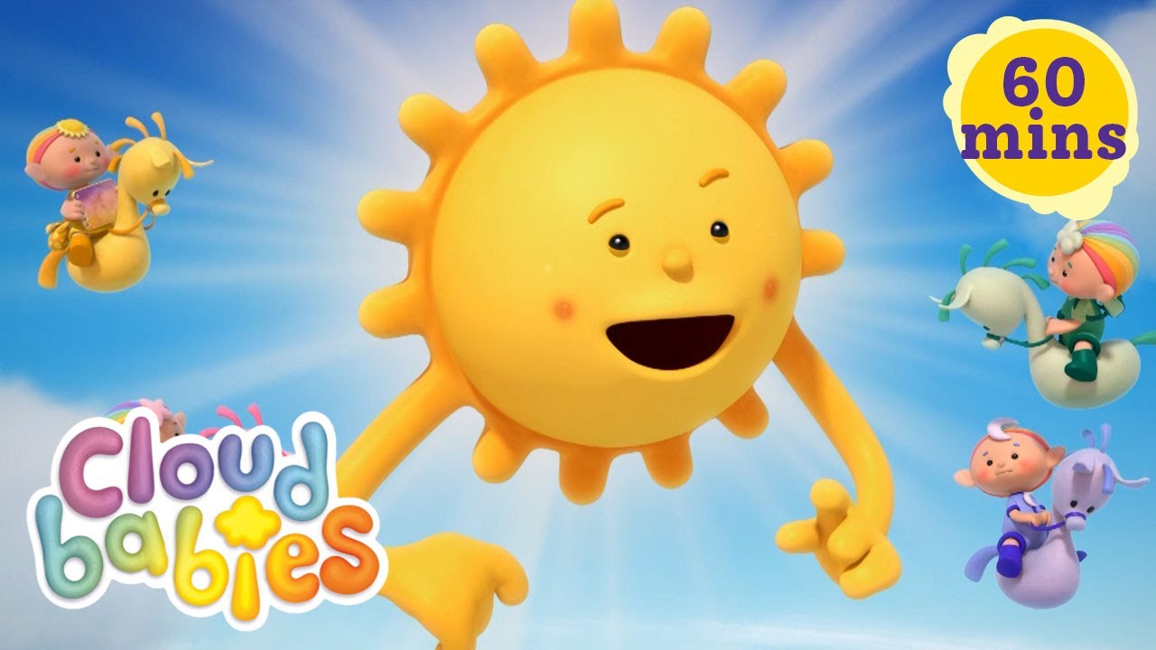 The Cloudbabies love Sun | Fathers Day Compilation 🌞 | Cloudbabies Official