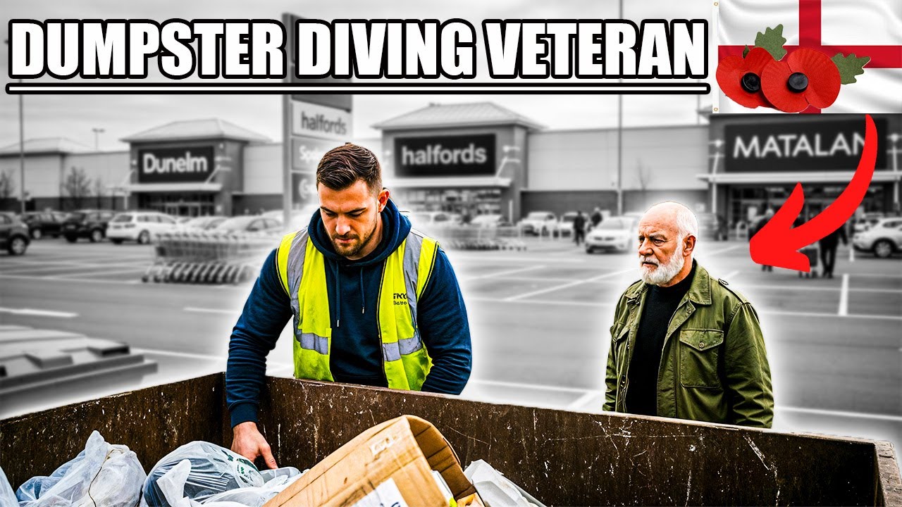 I WENT DUMPSTER DIVING WITH A VETERAN🎖️🪖, WHAT WILL WE FIND?