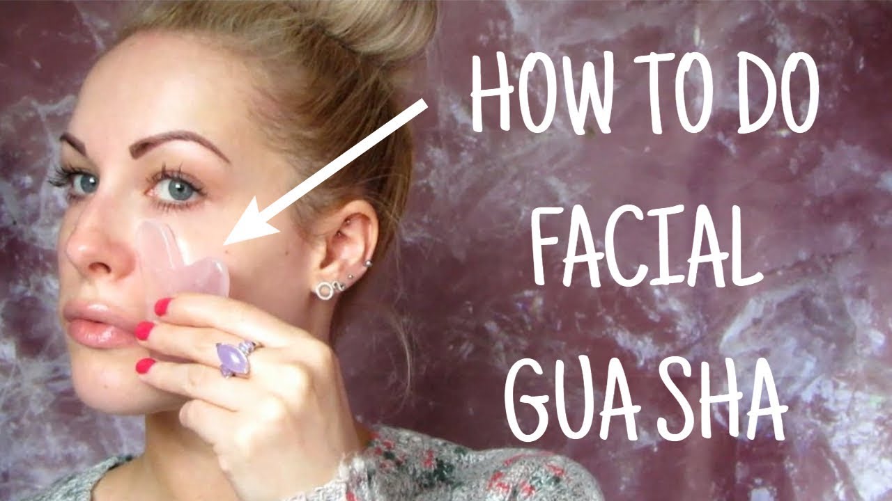 HOW TO DO ROSE QUARTZ FACIAL GUA SHA 💎