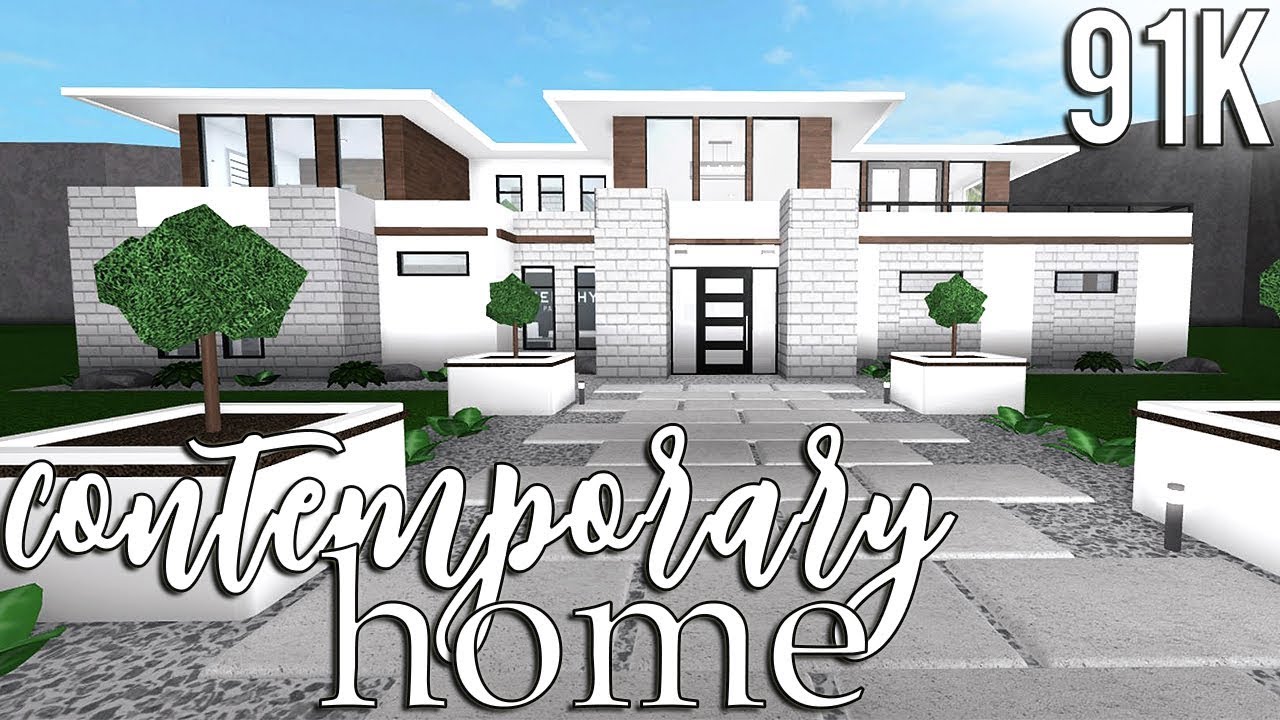 ROBLOX | Welcome to Bloxburg: Contemporary Home 91k