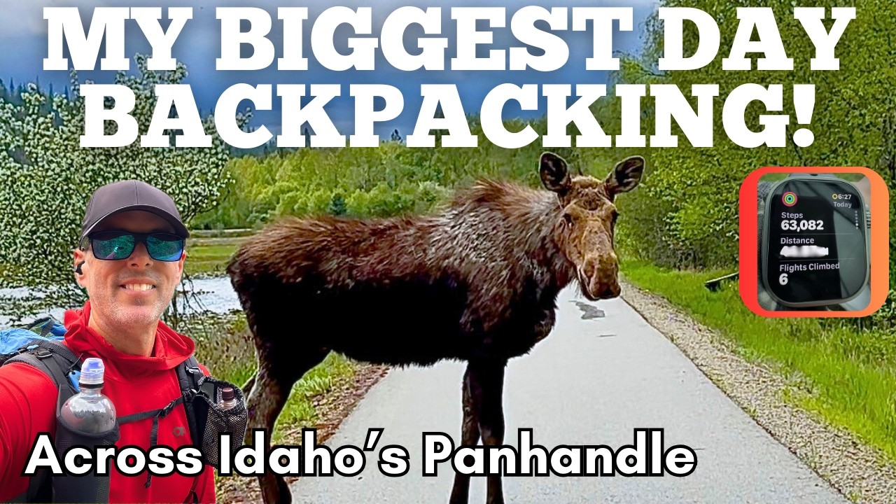 Pushing Limits-Backpacking Idaho's Trail of the Coeur d'Alenes in 2 days! 