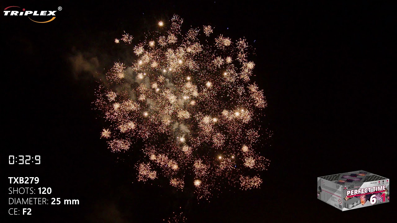 FAJERWERKI TXB279 PERFECT TIME TRIPLEX FIREWORKS