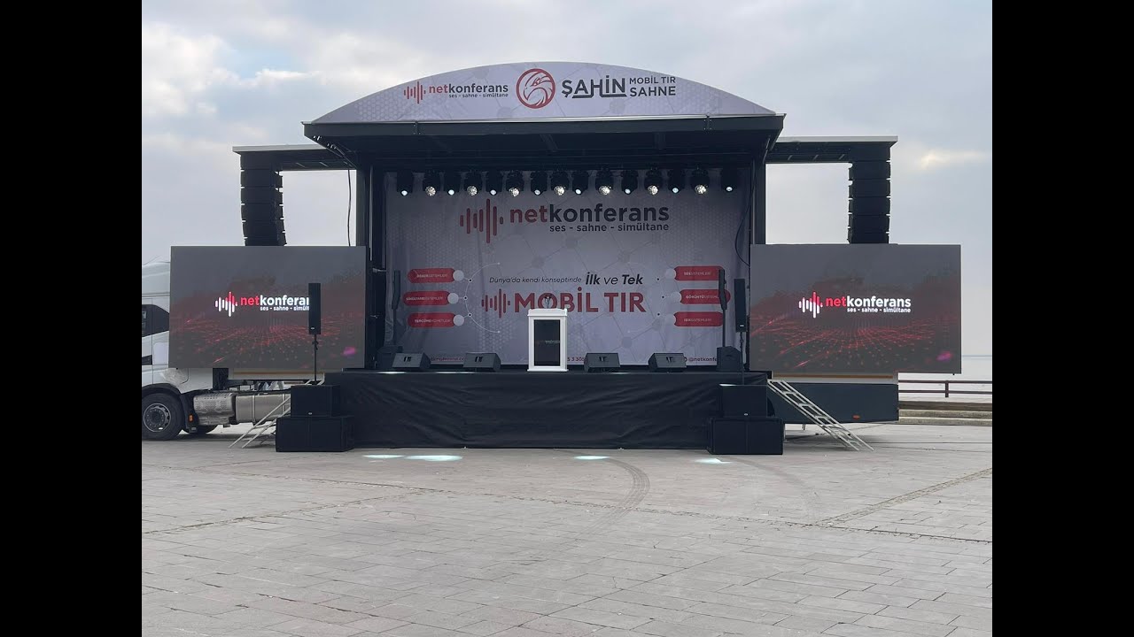 Şahin Mobil Sahne / Konser - Miting - Etkinlik / Net Konferans
