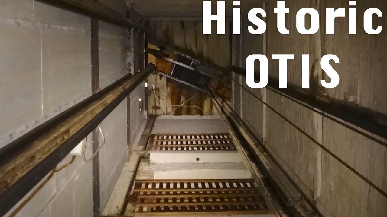elevaTOUR of Habitat Store w/ Historic OTIS Elevator (wood rails) & ThyssenKrupp ISIS, Roanoke VA