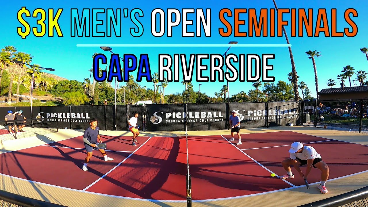 $3K Men’s Open Semifinals | Venkatesan(5.7) & Tran(5.4) vs Kraushaar(5.5) & Sahid(5.3) CAPA Soboba