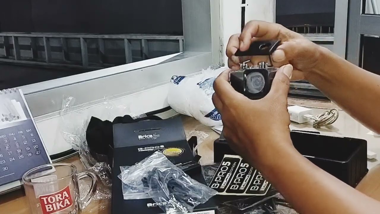 Unboxing action camera brica bipro 5 alpha edition @brica.indonesia