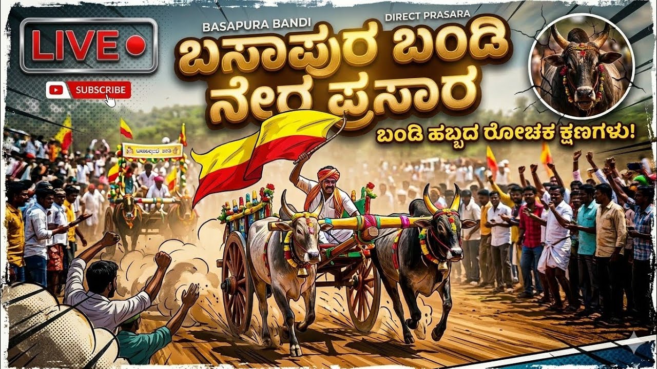 The exciting event called My Jhum, Basapura Bandi - Live broadcast - Bandi Basapura Jatre - Live 