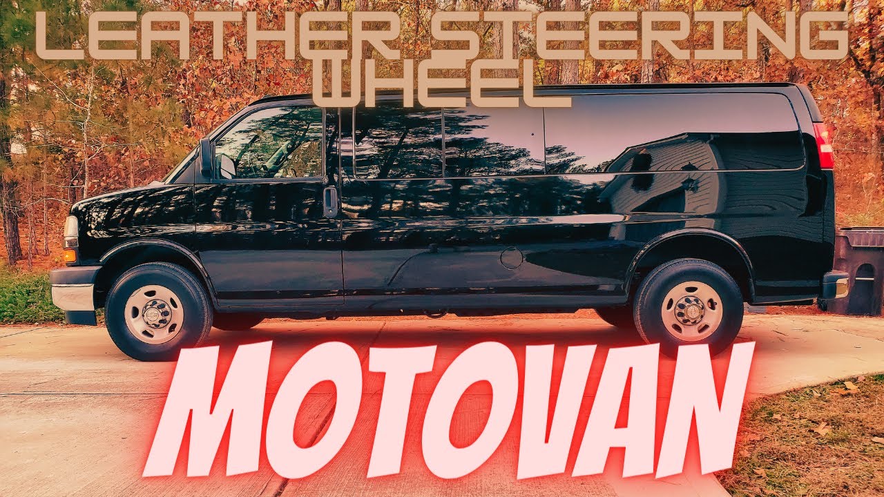 Motovan Part 13: Steering Wheel Upgrade! | Stereo Controls Worked Instantly! | Chevy Express