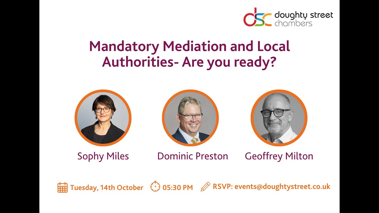 Mandatory Mediation and Local Authorities- Are you ready?