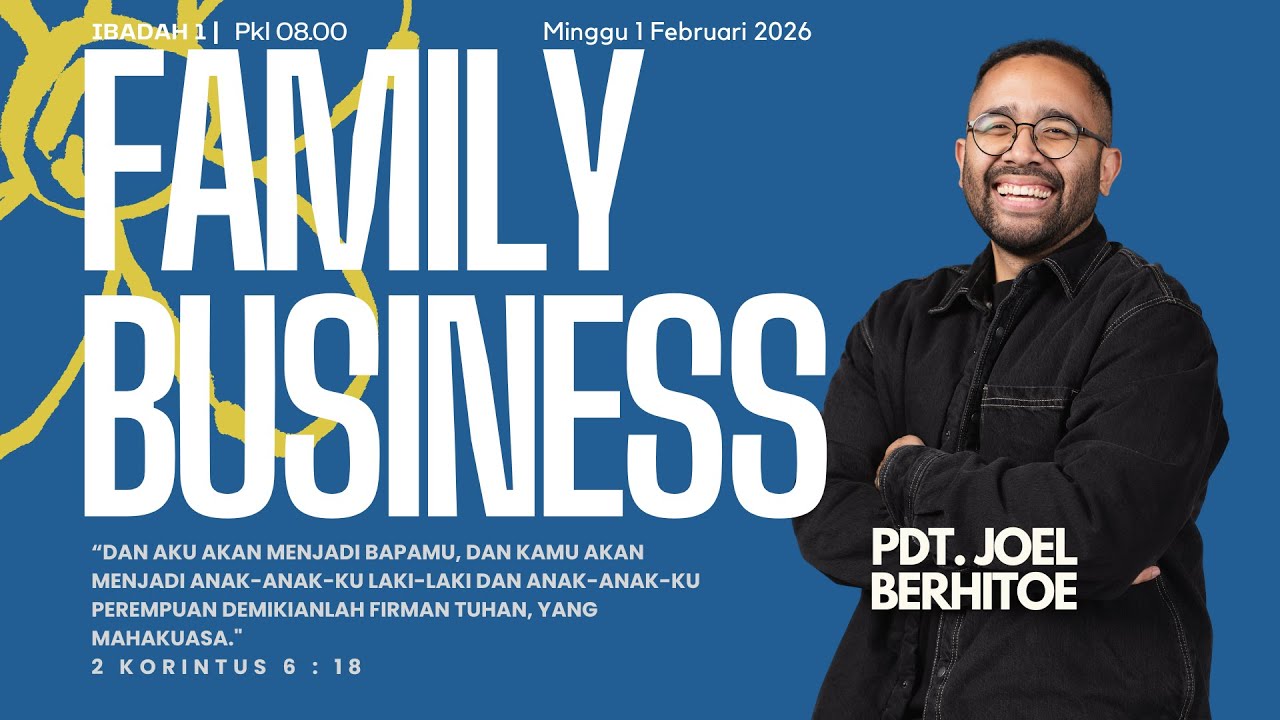 Ibadah Raya 1 - (Pdt. Joel Berhitoe) - 1 Februari 2026 - Live Streaming