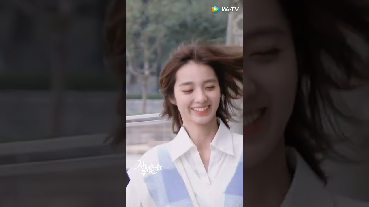 The smile that can't be hidden in the eyes is called love! #外星女生柴小七2 #shorts #mygirlfriendisanalien2