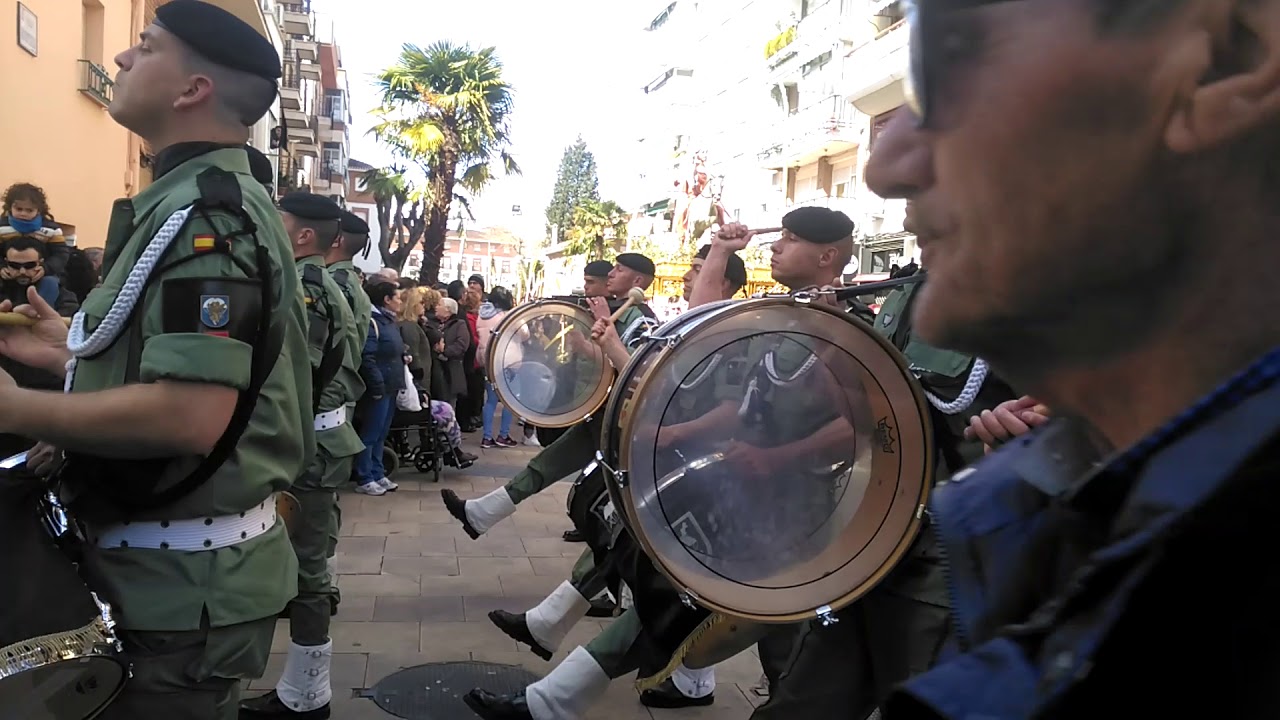 Semana santa Torrejón de ardoz domingo de ramos primera procesión del burrito con jesus