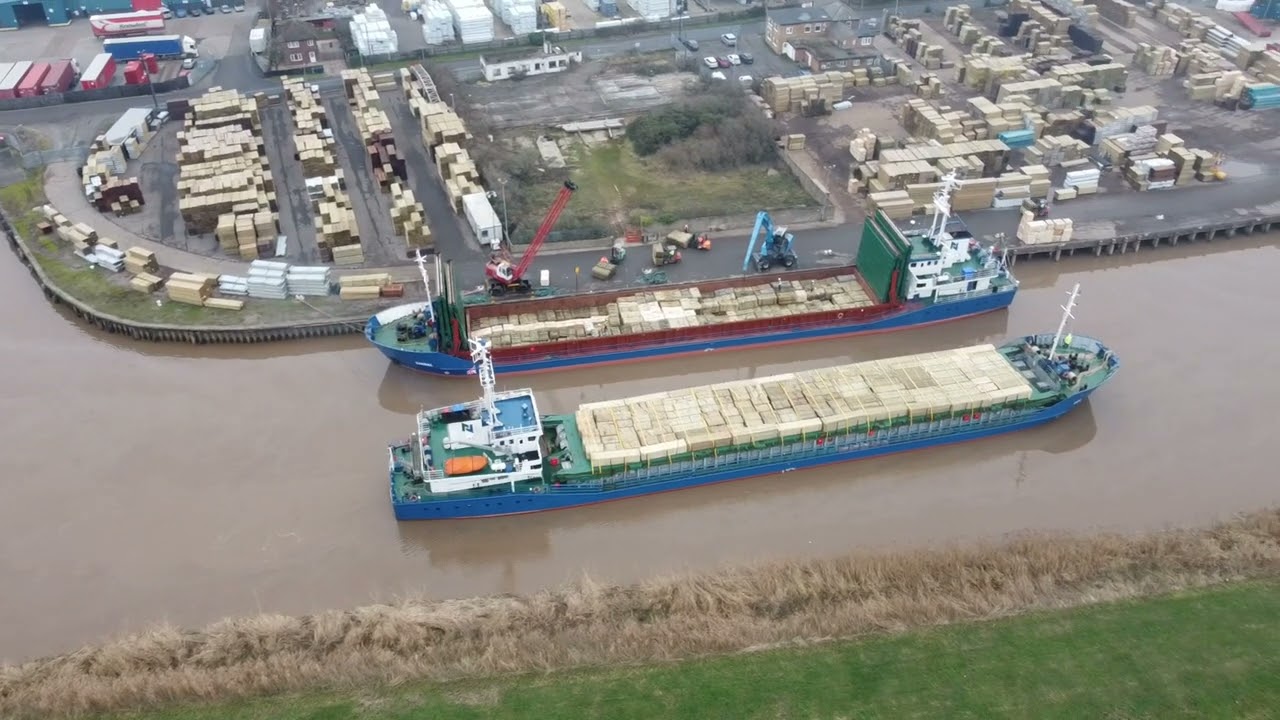 Shipping excitement in Wisbech!