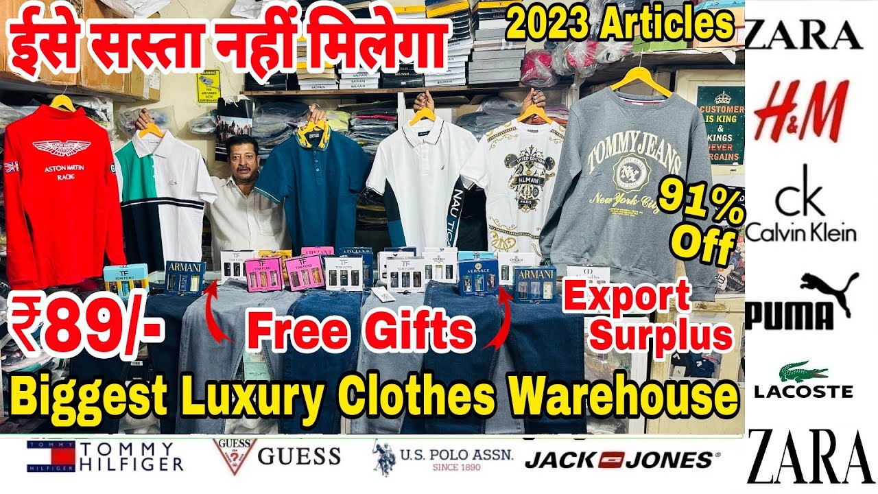 100% Original Imported Clothes 🔥| Versity Jackets,Imported Woolen,Jeans| Branded Clothes in Mumbai