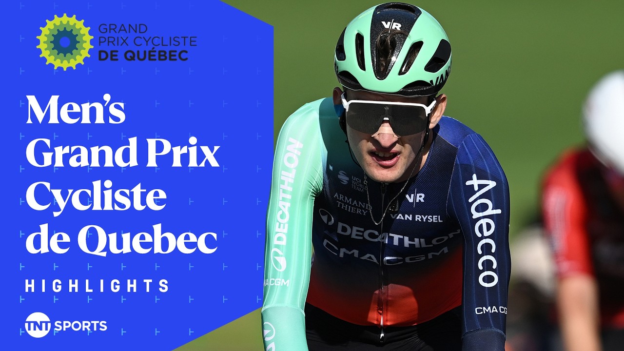 CYCLING MASTERCLASS! | 2026 Men&rsquo;s Grand Prix Cycliste de Quebec Race Highlights | TNT Sports Cycling