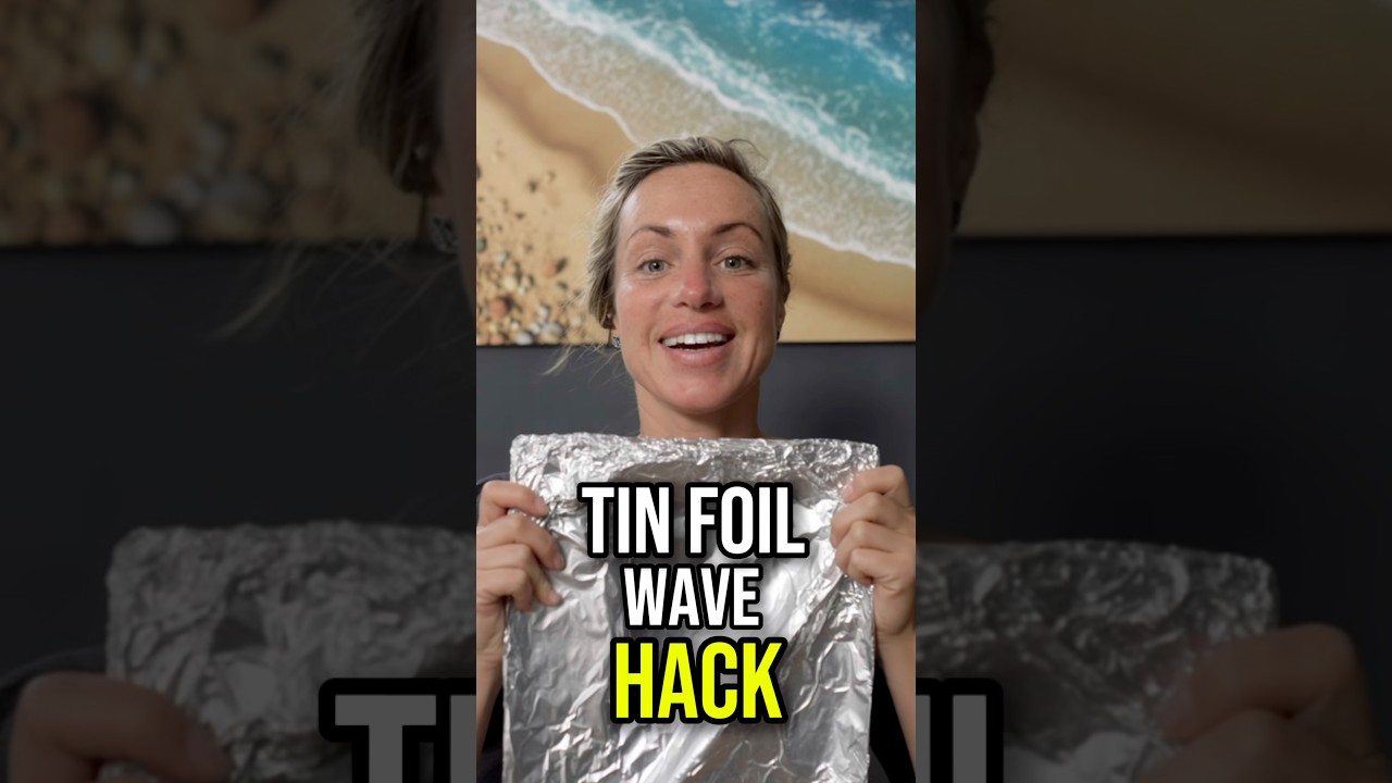 Ocean Waves with TIN FOIL?! 🤯 Easy Resin Hack You Need to Try!