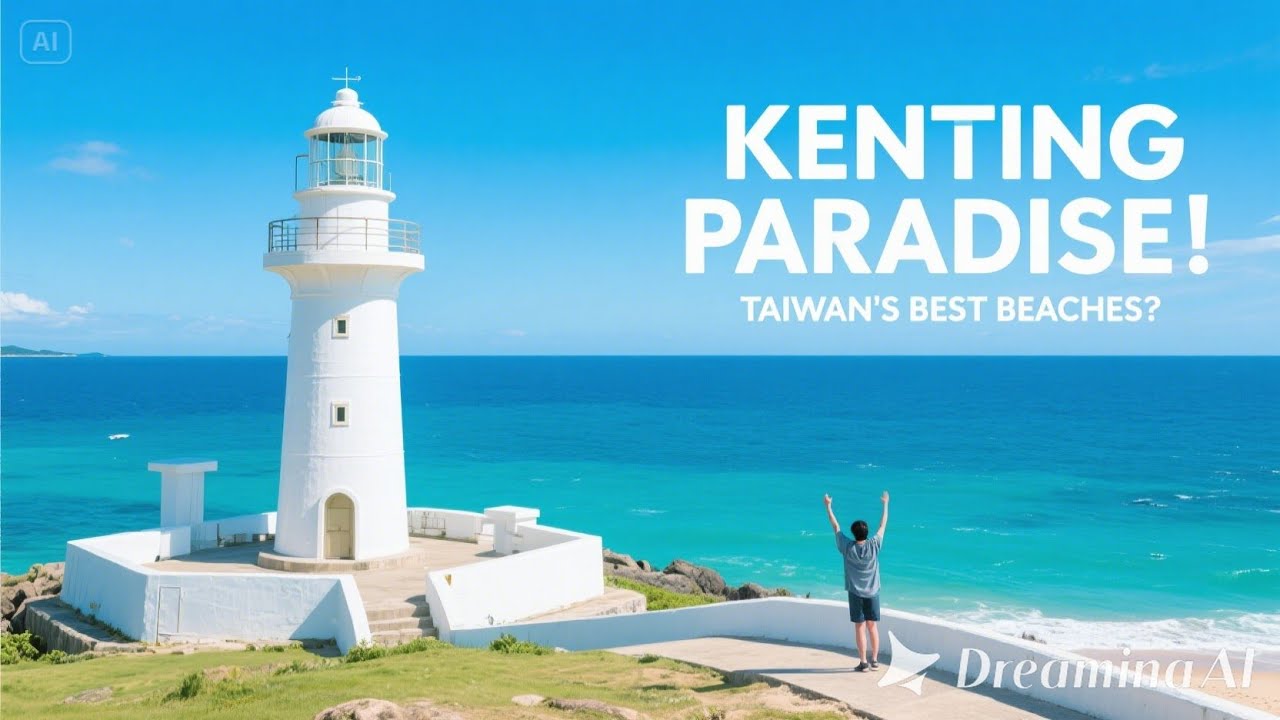 KENTING NATIONAL PARK: Taiwan's BEST Kept Secret? (STUNNING Beaches, Eluanbi Lighthouse)