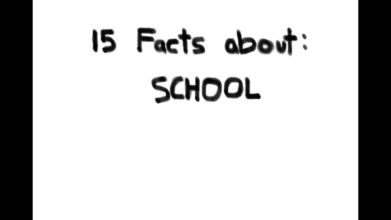 Top 15 Facts about School