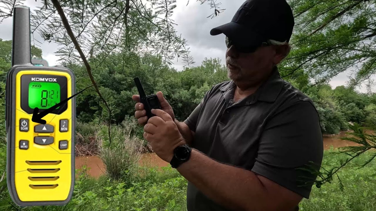 KOMVOX Rechargeable Walkie Talkies