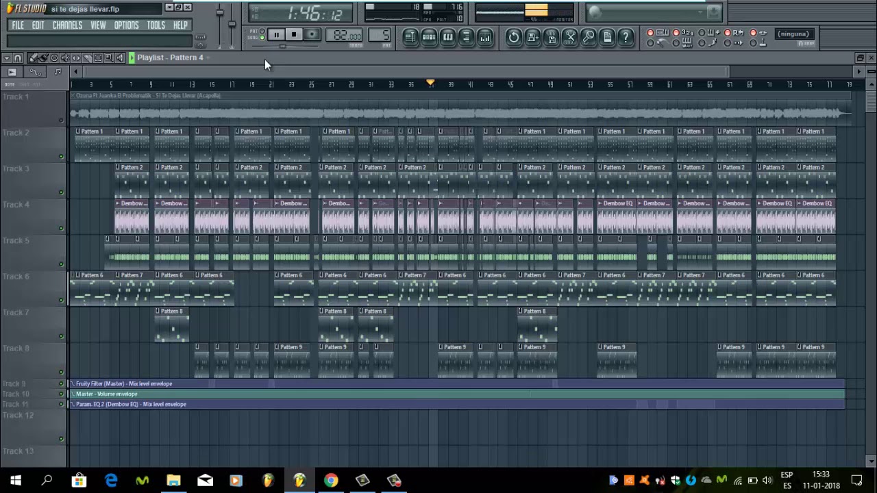 FLP Si Te Dejas Llevar - Juanka El Problematik Ft. Ozuna (Remake JaimeBeatz)