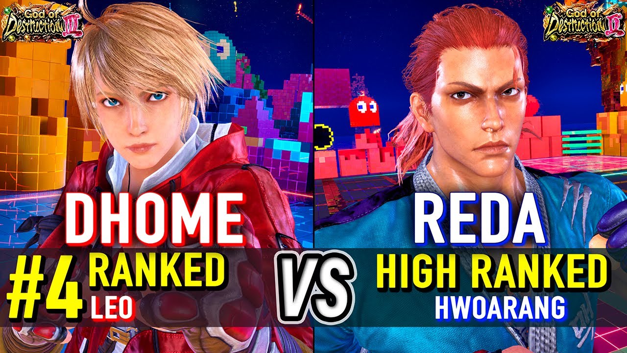 T8 🔥 DHOME50HBK (#4 Ranked Leo) vs REDA (Hwoarang) 🔥 Tekken 8 High Level Gameplay