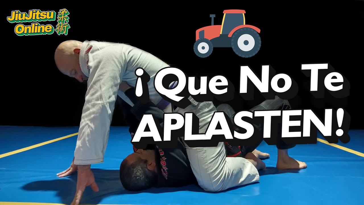 🚜¡QUE NO TE APLASTEN! | Salida de la MONTADA: Escape Efectivo #jiujitsu #bjj
