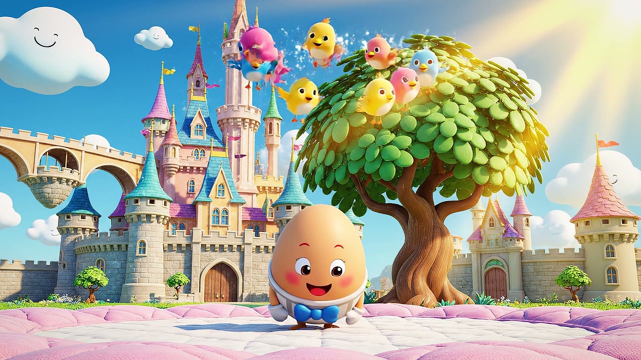 Humpty Dumpty Sky Castle Rescue | Epic Fantasy Nursery Rhyme & Kids Adventure