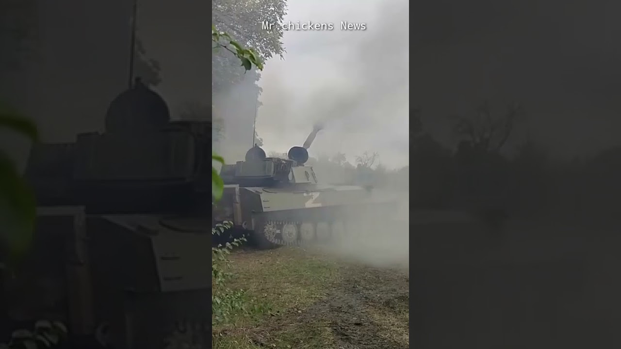 2S2 GVOZDIKA 122mm SELF PROPELLED HOWITZER CREW FROM SOUTHERN MD ARTILLERY UNIT LAUNCH ATTACK AT AFU