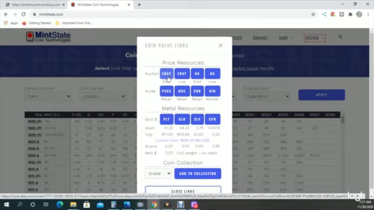 This Is HUGE! #1 Coin Collectors Coin Value Website! Check It Out!!