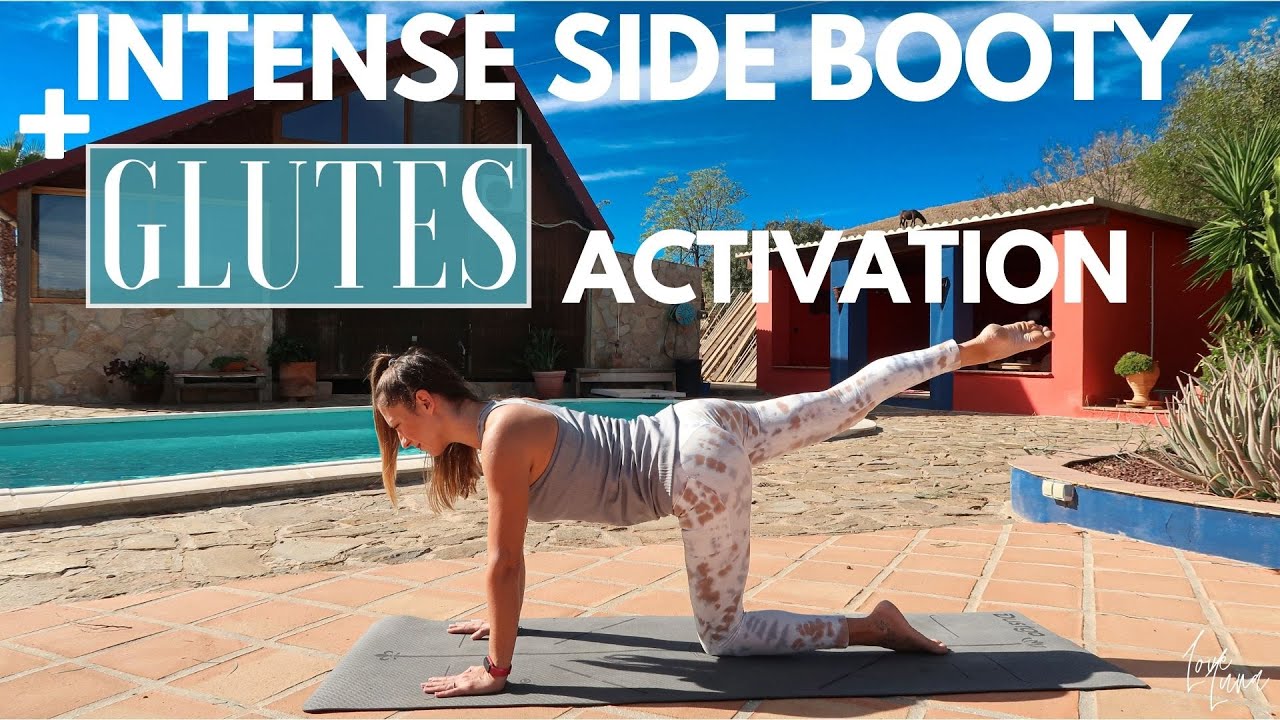 20 Min INTENSE SIDE BOOTY + GLUTES ACTIVATION workout - NO Equipment