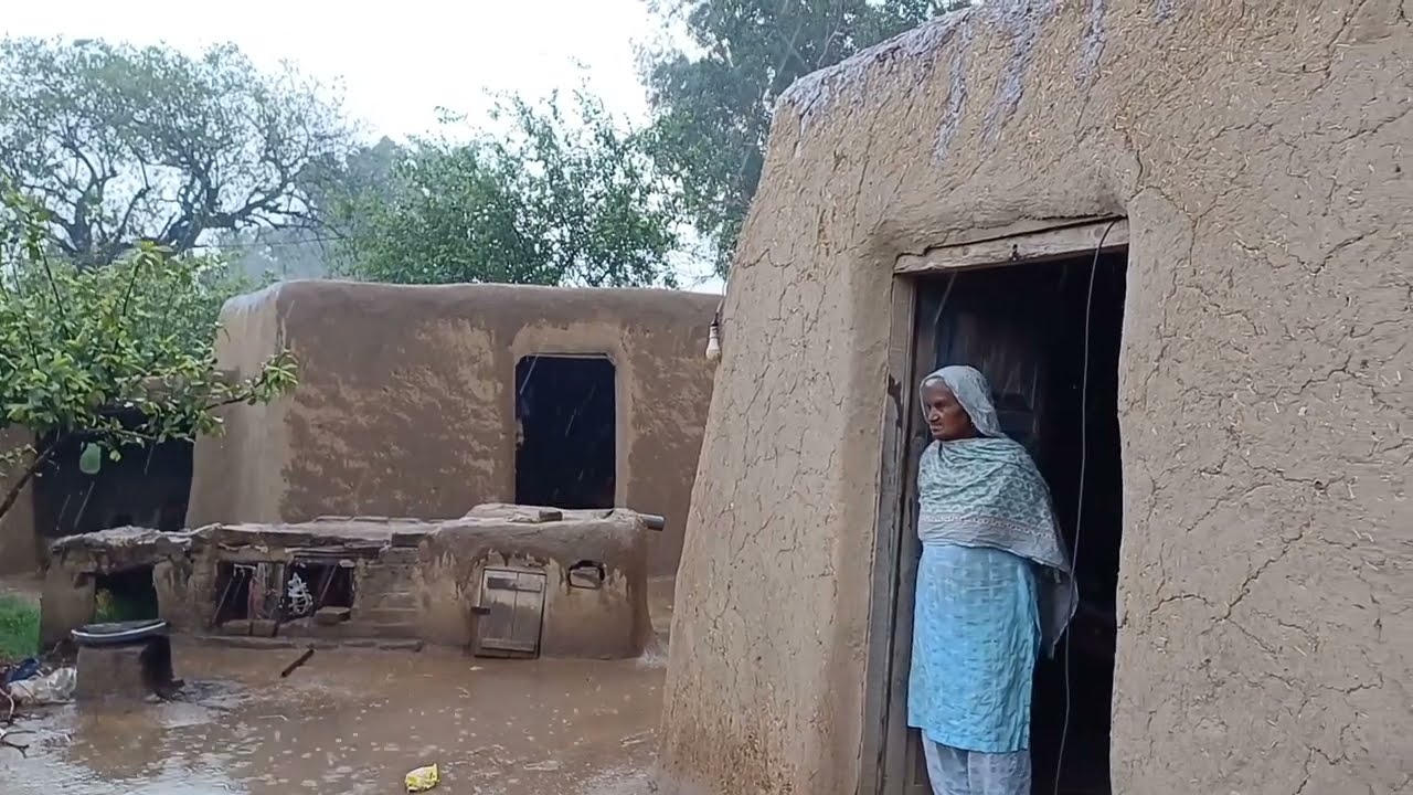 Punjab Rain | Village Rain | Rain in Village | Rainy day